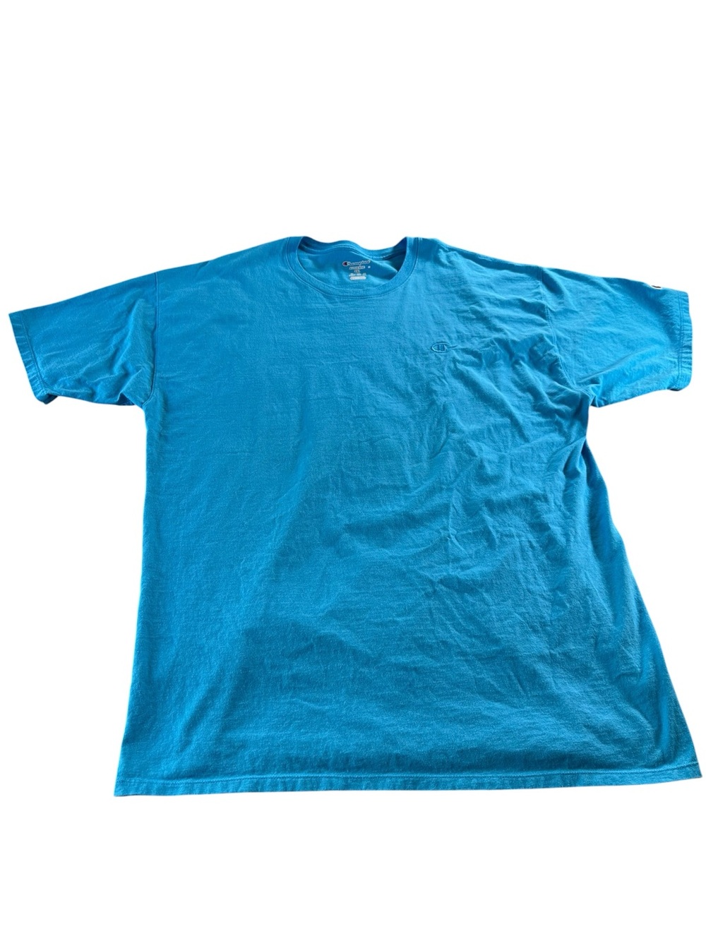 2 Pack-Champion Men’s Crewneck T-Shirt - Blue and Navy 2XL - Picture 2 of 16